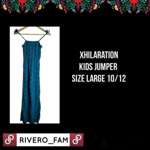 XHILARATION | TEAL JUMPER